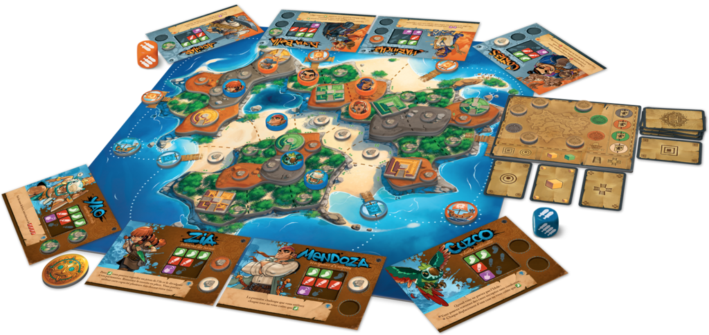 Sol – отборна пиратска игра с 3Д остров!