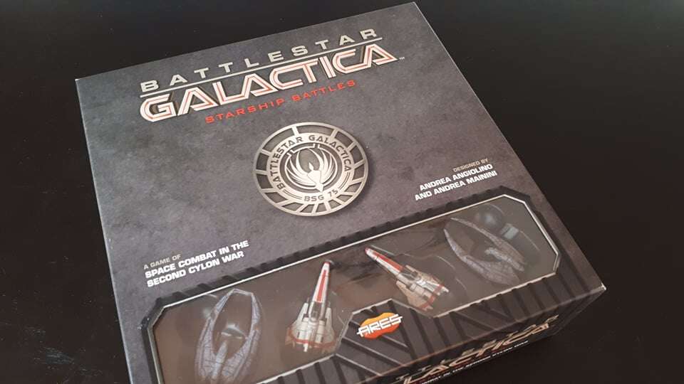 Battlestar Galactica: Starship Battles – Starter Set – Нищо не му е стартово…