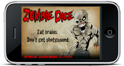 Zombie dice за iOS, Windows Phone