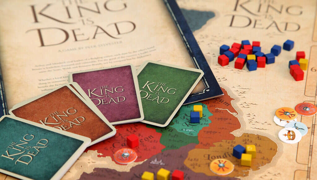 The King is Dead – светкавична евро игра, и то без точки