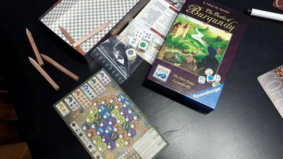 Castles of Burgundy: The Dice Game – Оф…